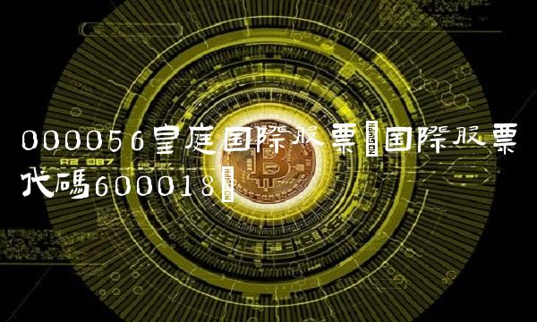 000056皇庭国际股票(国际股票代码600018)