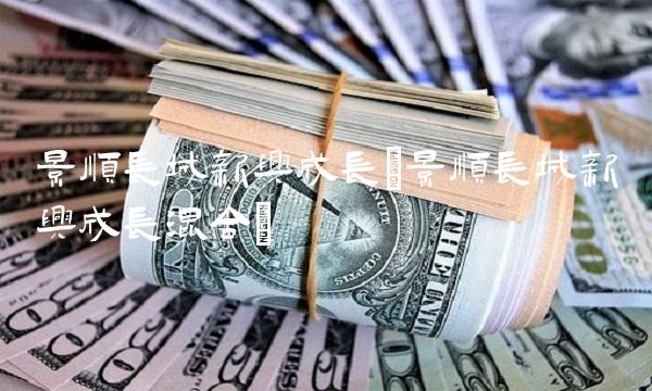 景顺长城新兴成长(景顺长城新兴成长混合)