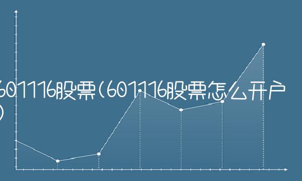 601116股票(601116股票怎么开户)