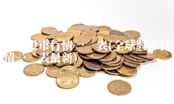 全球股市行情一览表(全球股市行情一览表最新)(1)