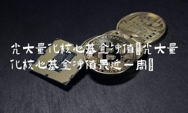 光大量化核心基金净值(光大量化核心基金净值最近一周)