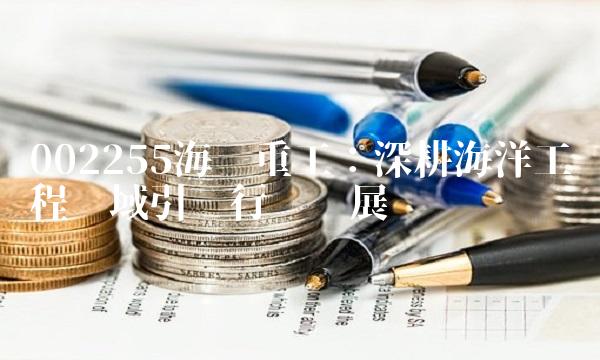 002255海陆重工：深耕海洋工程领域引领行业发展