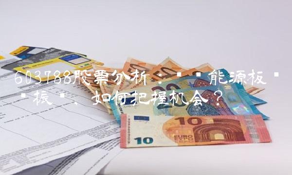 603788股票分析：鹏辉能源板块齐振荡，如何把握机会？