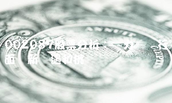 002087股票分析：电力设备行业面临新机遇和挑战