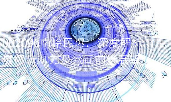 002096南岭民爆：深度解析中国民爆行业市场潜力及公司前景展望