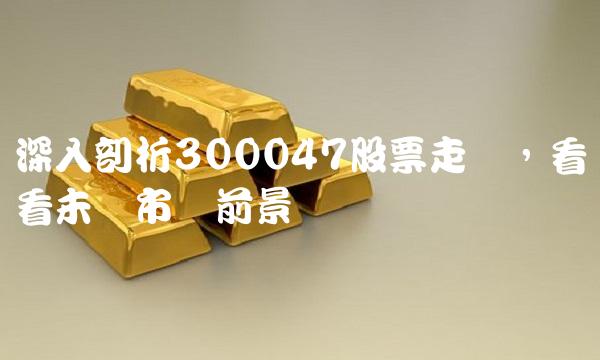 深入剖析300047股票走势，看看未来市场前景