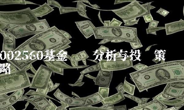 002560基金净值分析与投资策略