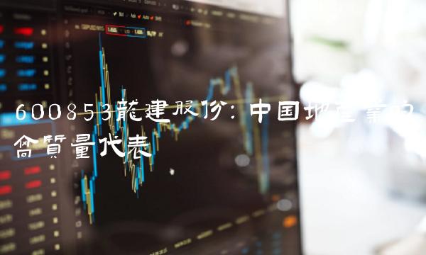 600853龙建股份：中国地产业的高质量代表