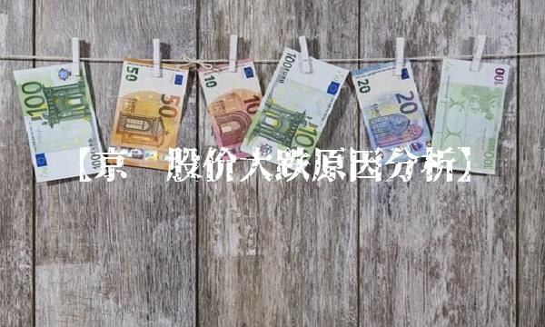 【京东股价大跌原因分析】