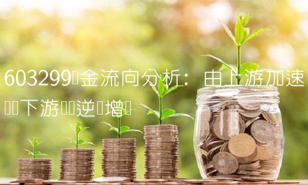 603299资金流向分析：由上游加速驱动下游业绩逆势增长