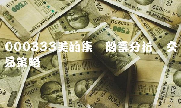 000333美的集团股票分析与交易策略