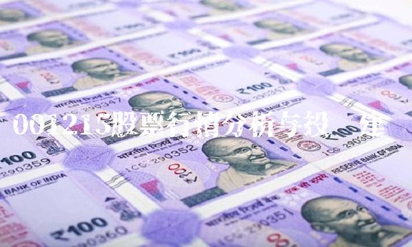 001215股票行情分析与投资建议