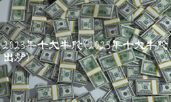 2023年十大牛股(2023年十大牛股出炉)