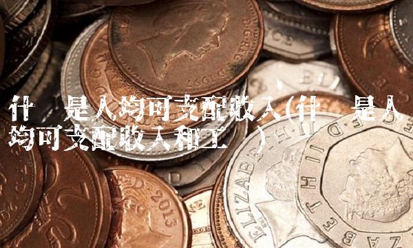 什么是人均可支配收入(什么是人均可支配收入和工资)