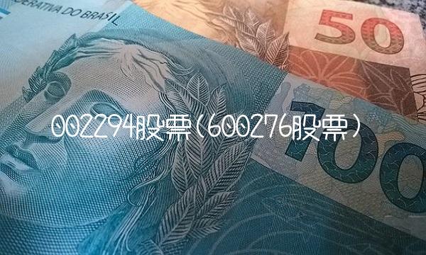 002294股票(600276股票)