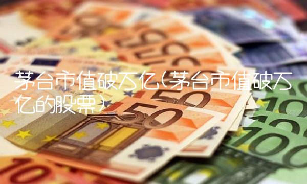 茅台市值破万亿(茅台市值破万亿的股票)