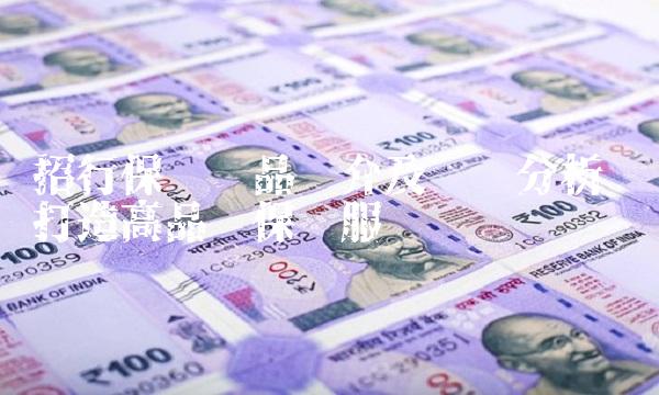 招行保险产品简介及优势分析——打造高品质保险服务