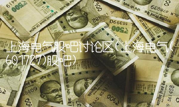 上海电气股吧讨论区(上海电气(601727)股吧)