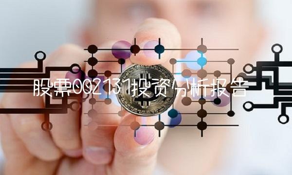 股票002131投资分析报告