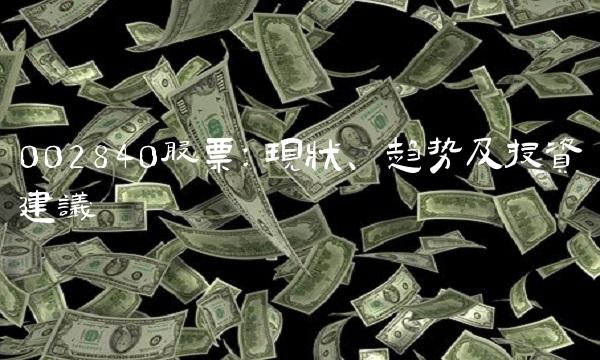 002840股票：现状、趋势及投资建议