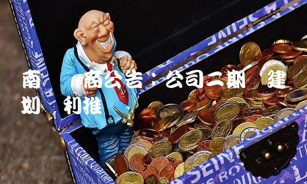 南极电商公告：公司二期扩建计划顺利推进
