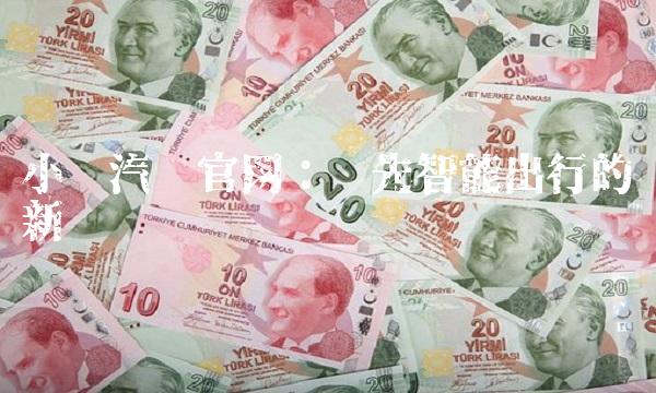 小鹏汽车：领先智能出行的新选择