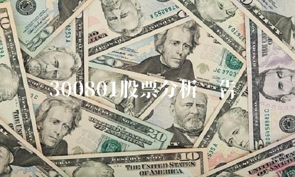 300801股票分析报告