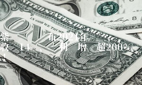 紫鑫药业发布2021年财报，总营收达14亿，净利润增长超200%！