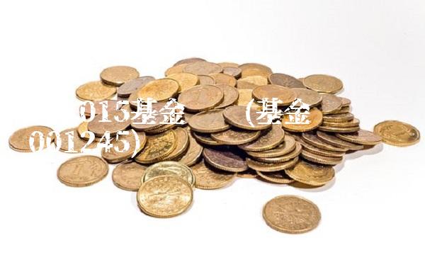 001015基金净值(基金净值查询001245)