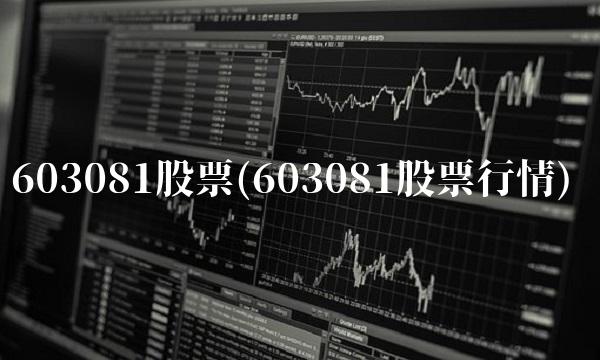 603081股票(603081股票行情)