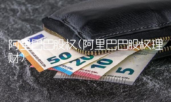 阿里巴巴股权(阿里巴巴股权理财)