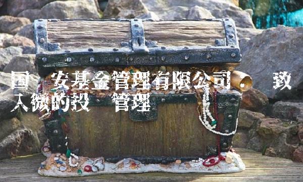 国联安基金管理有限公司：细致入微的投资管理