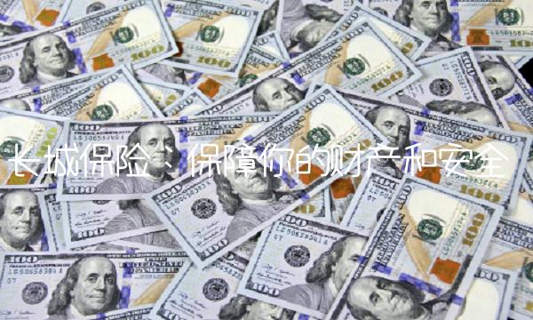 长城保险：保障你的财产和安全