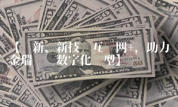 【创新、新技术互联网+，助力金瑞矿业数字化转型】