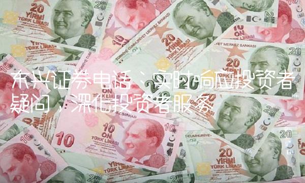 东兴证券电话：实时响应投资者疑问，深化投资者服务