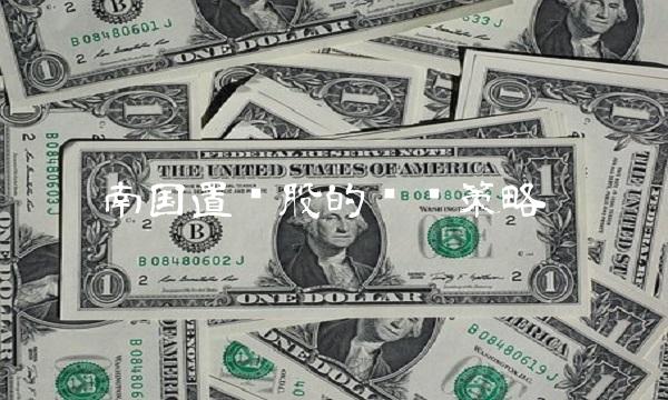 南国置业股的应对策略