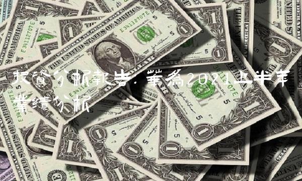 投资分析报告：华为2021上半年业绩分析