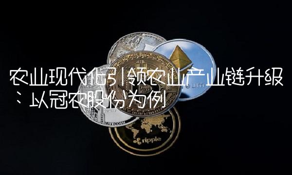 农业现代化引领农业产业链升级：以冠农股份为例