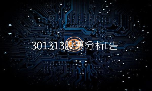 301313股票分析报告