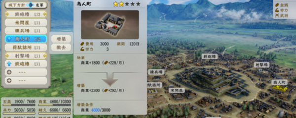 信长之野望新生小势力怎么增加城防 详细方法介绍