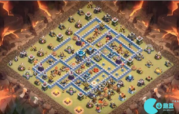 部落冲突13本怎么布阵-部落冲突13本最强布阵大全