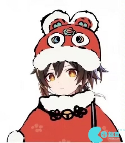 原神新年红围巾头像高清图片大全2023