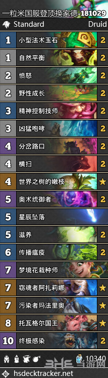 炉石传说砰砰计划换家德卡组 新版国服登顶换家德卡组搭配