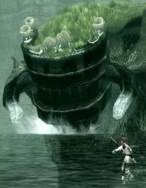 旺达与巨像第十二个巨像怎么打 湖面遗迹巨像培拉吉亚打法