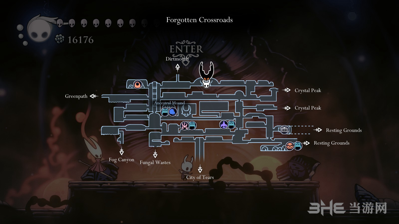 空洞骑士BOSS空洞骑士在哪 BOSS空洞骑士地图位置介绍