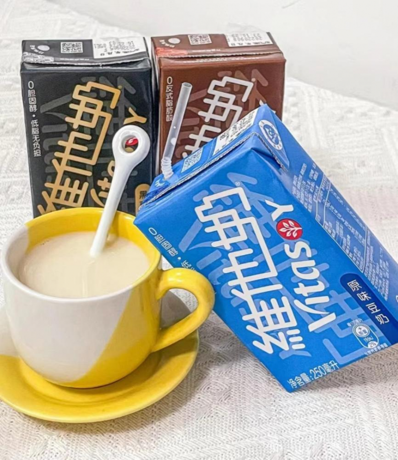 早八人早餐新选择：维他奶经典豆奶助力多维营养好状态