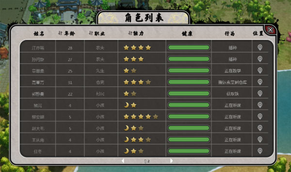 天神镇村民能力怎么提升 村民属性提升方法分享