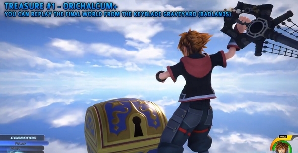 王国之心3终末世界收集攻略 白云世界宝箱位置