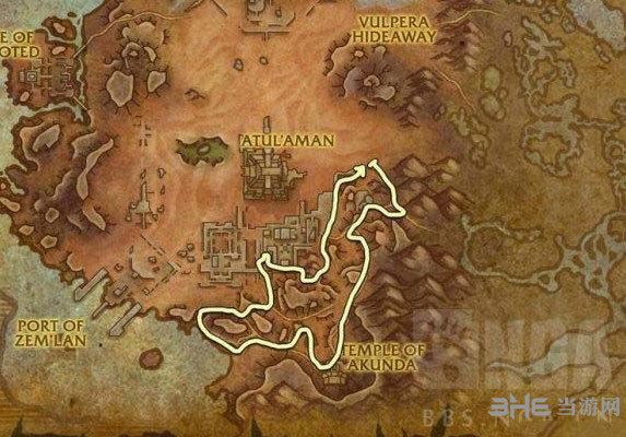 魔兽世界8.0阿昆达之噬哪里多 阿昆达之噬采集路线及地点介绍
