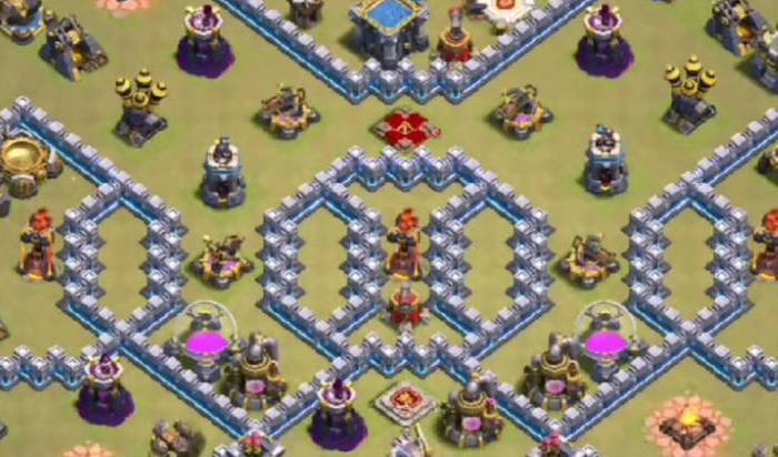 部落冲突12本最强布阵2023-部落冲突12本最强阵型链接复制